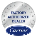 Carrier Factory Authorized Dealer Badge