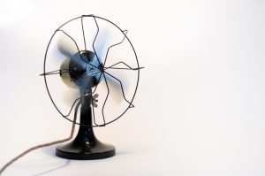 fan-on-white-background