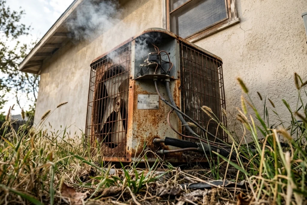 Replacing an old air conditioner before summer in Marana